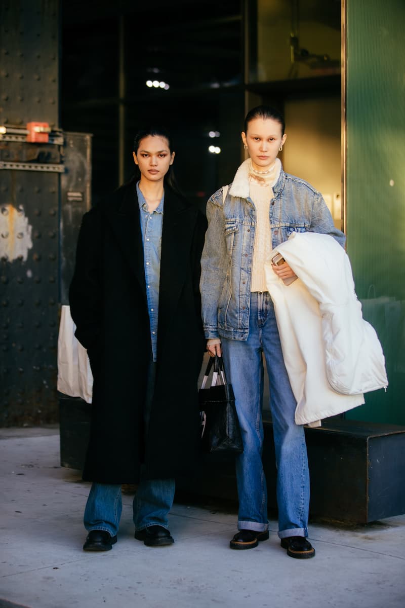 New York Fashion Week Fall Winter Street Style Sora Choi Rickey Thompson