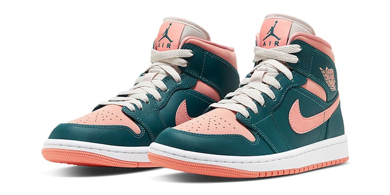 air jordan 1 mid salmon