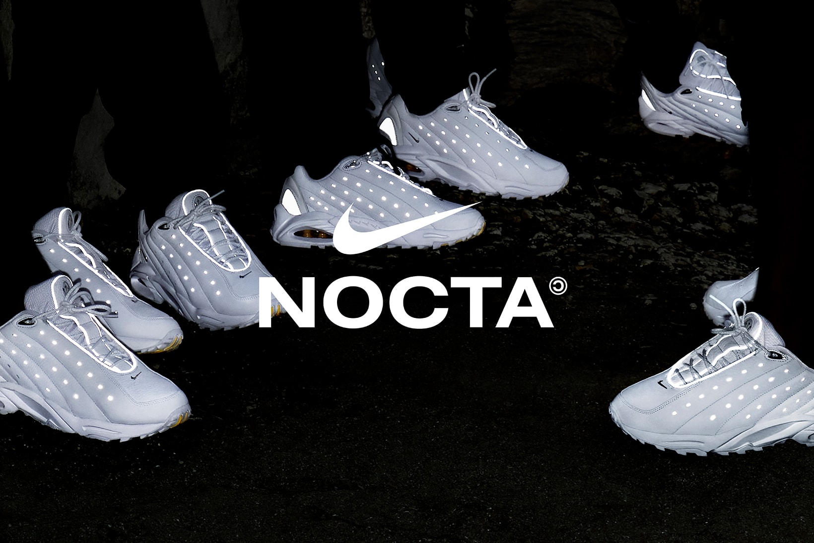 Drake NOCTA Nike Hot Step Air Terra Triple White Collaboration Sneakers Footwear Shoes Kicks
