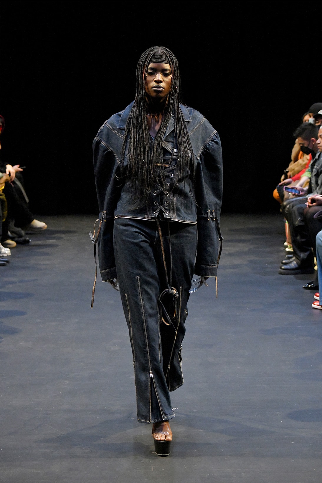No Sesso Fall Winter Runways New York Fashion Week Outerwear Black Culture 