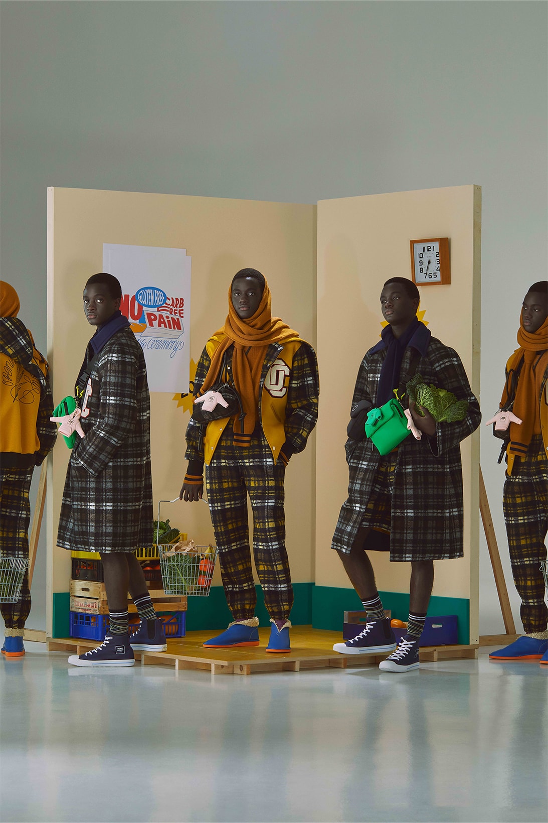 Opening Ceremony Dickies Fall Winter Collaborations 20th Anniversary Outerwear Checkers