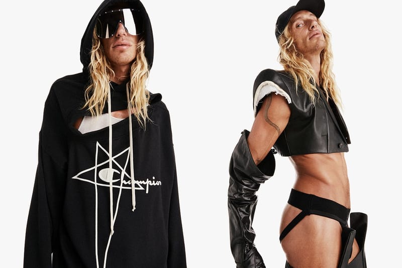 Rick Owens x Champion Release Unisex Collection for SS22