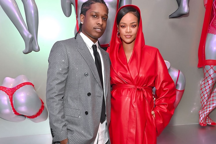 Rihanna and A$AP Rocky Attend Savage X Fenty's LA Brick-and-Mortar Store Opening