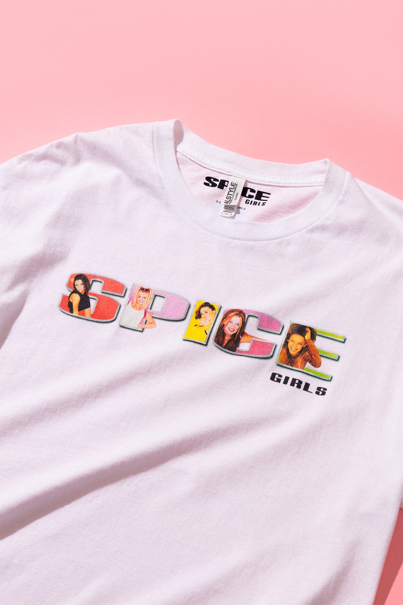 Spice Girls weber Collection HBX T-shirts White Color Branding Details