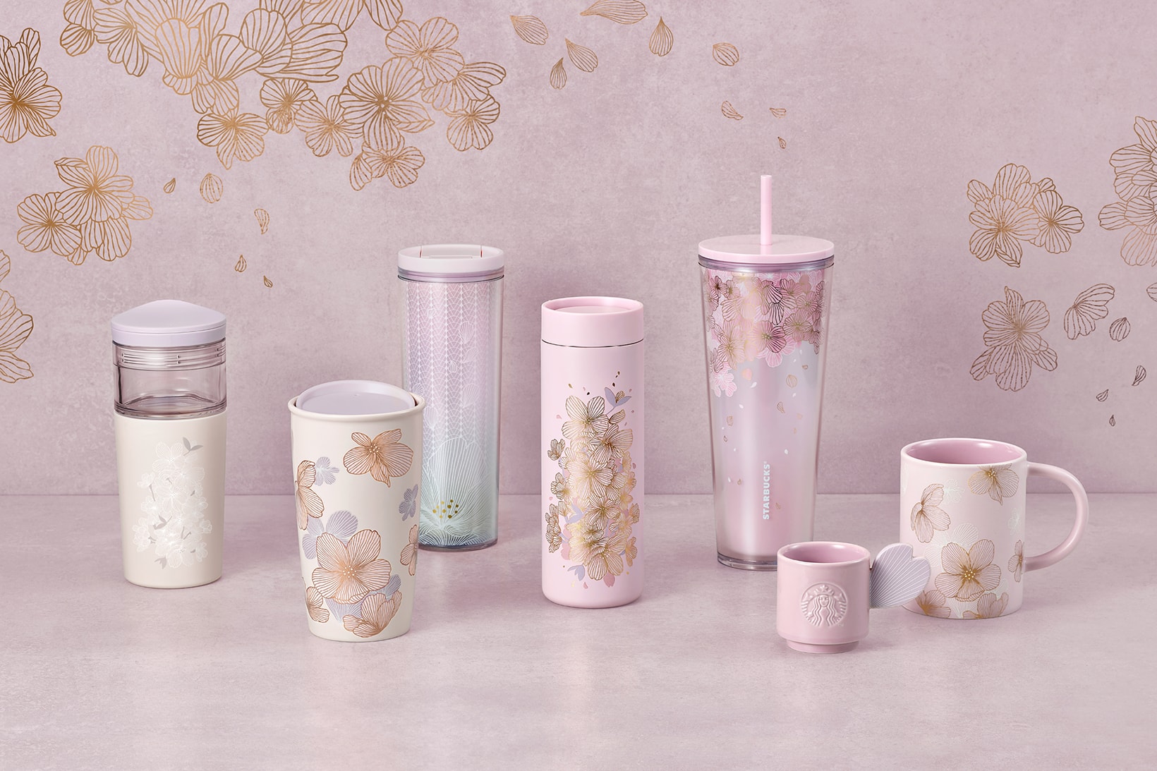 These Starbucks Mugs And Tumblers Are Designed For Cherry Blossom Season  And They Are Breathtaking