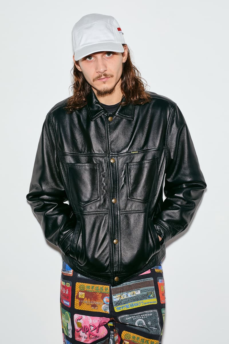 Supreme Spring Summer Collection Lookbook Denim Leather Jackets Gore-Tex Release Info