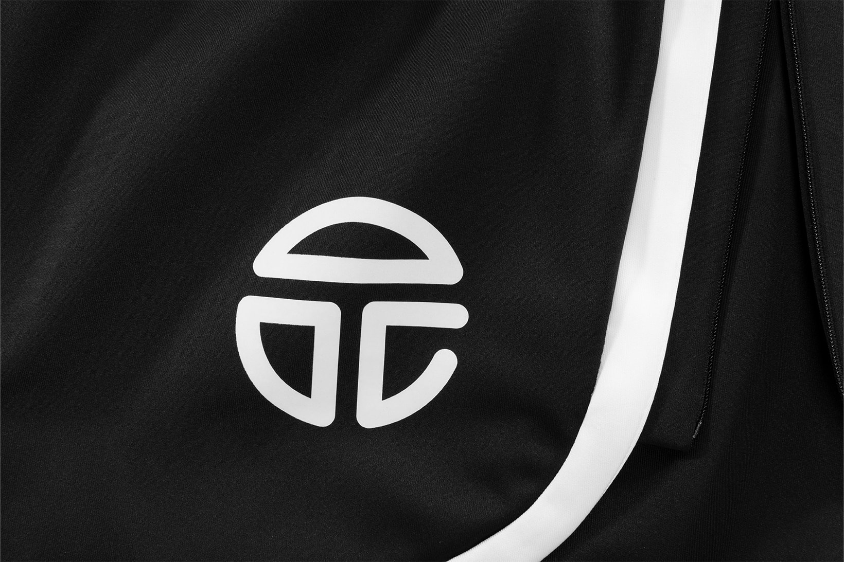 Telfar Black Track Styles Collection Sportswear Jackets 