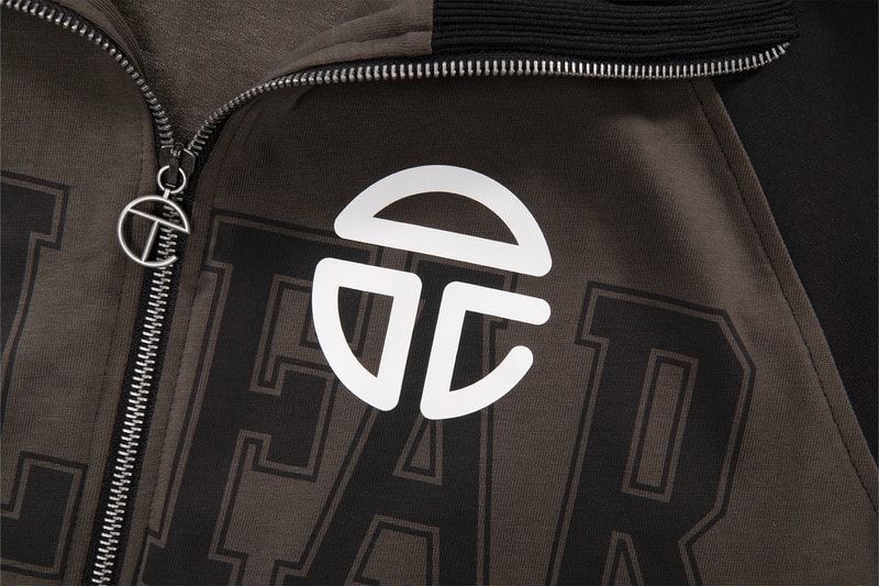 Telfar Black Track Styles Collection Jacket Detail