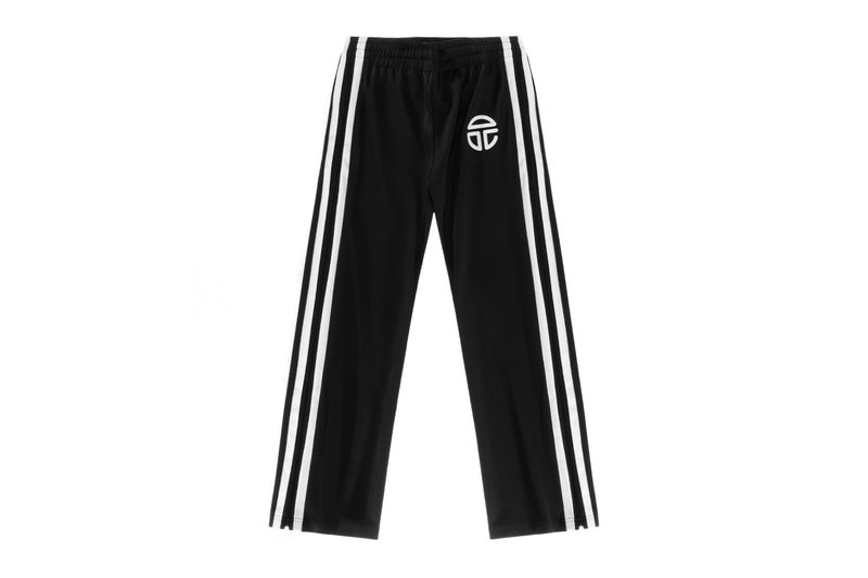 Telfar Black Track Styles Collection Pants Classic Front