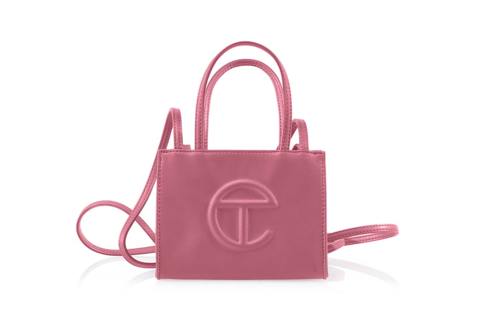 Telfar Small Shopping Bag Corned Beef Mauve Pink