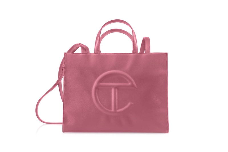 Telfar Bag Small Pink  Black bag outfit, Street style bags, Bags