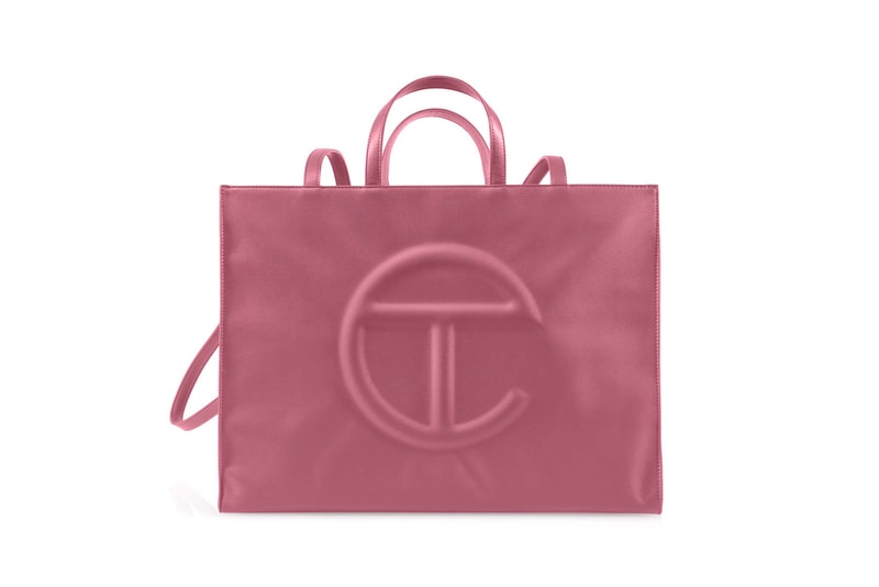 Telfar Large Shopping Bag Corned Beef Mauve Pink