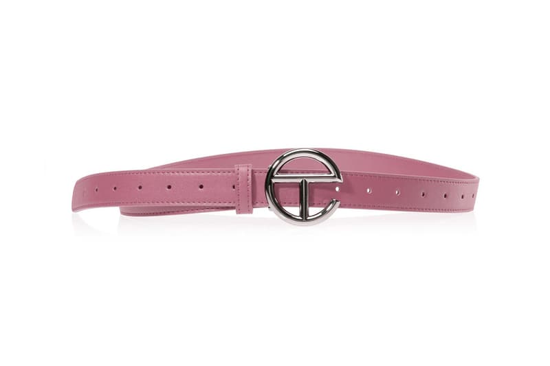 Telfar Logo Belt Corned Beef Mauve Pink