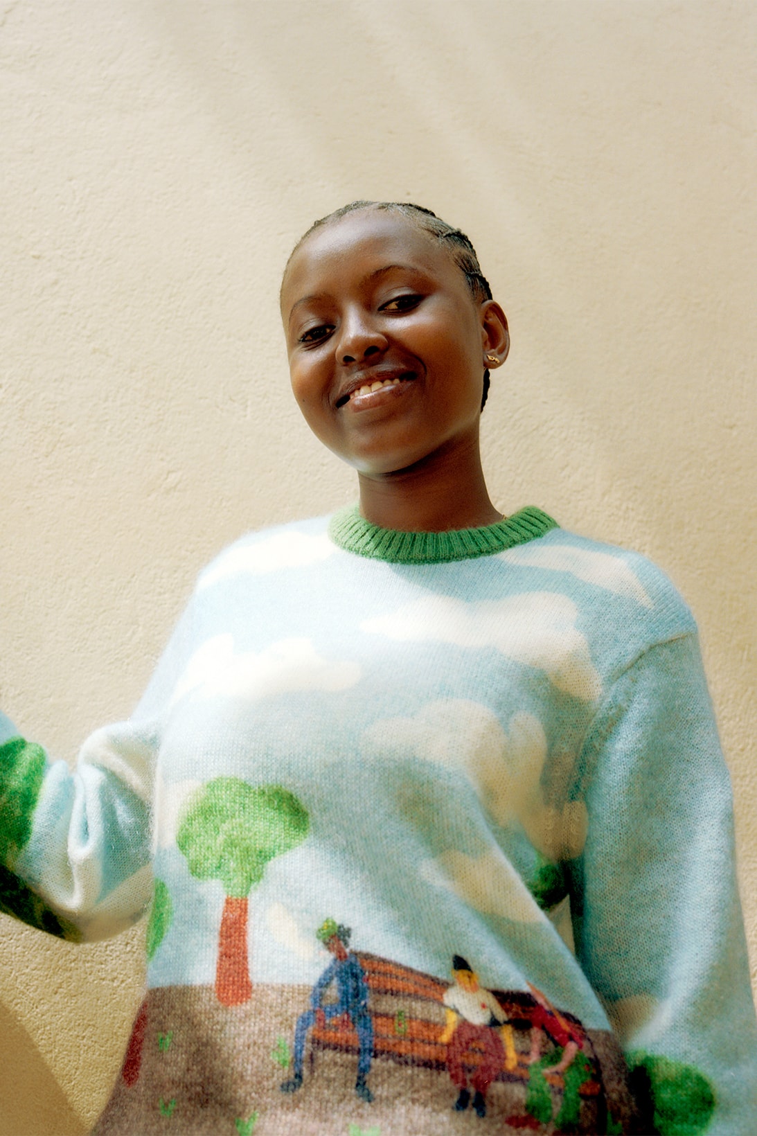 The New Originals SS22 Mathlete Campaign Ghana Ebeneza Blanche Release Info Women's Sweater