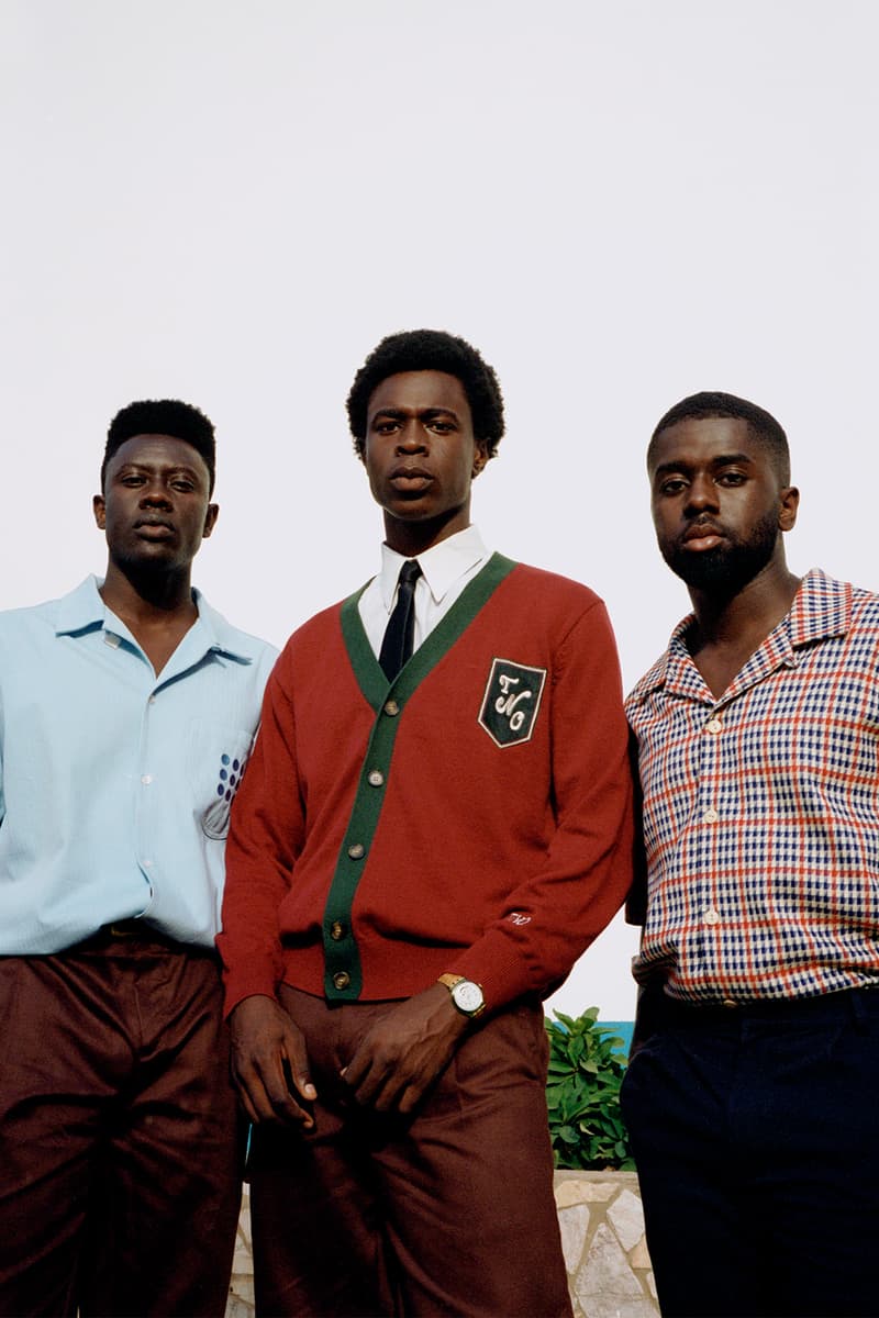 The New Originals SS22 Mathlete Campaign Ghana Ebeneza Blanche Release Info Group Shot Men