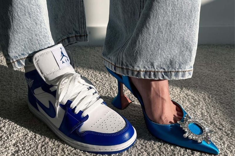 jordan 1 blue heel