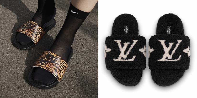 These lv slippers are so comfy😍check put our latest Instagram post fo, slipper