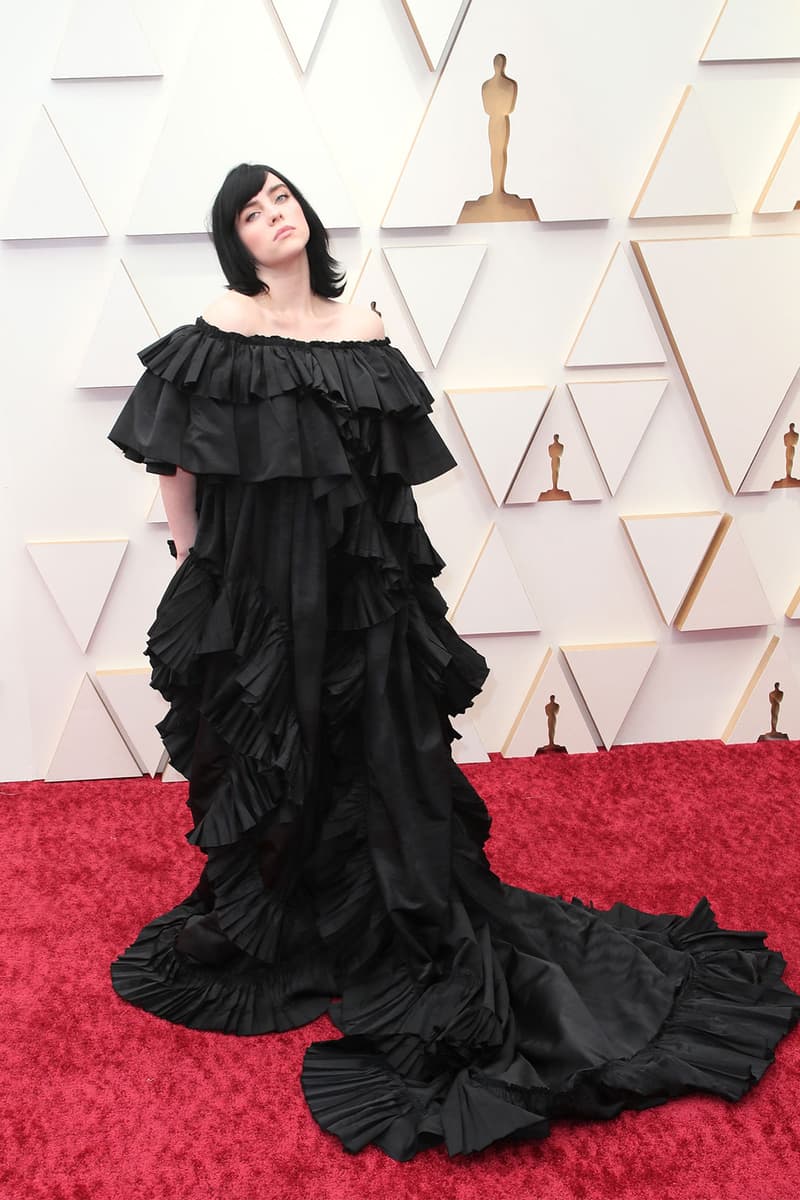 2022 Oscars 94th Acadademy Awards Red Carpet Best Dressed Billie Eilish