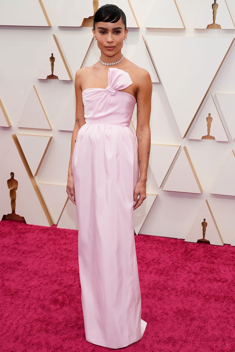 2022 Oscars 94th Acadademy Awards Red Carpet Best Dressed Zoe Kravitz