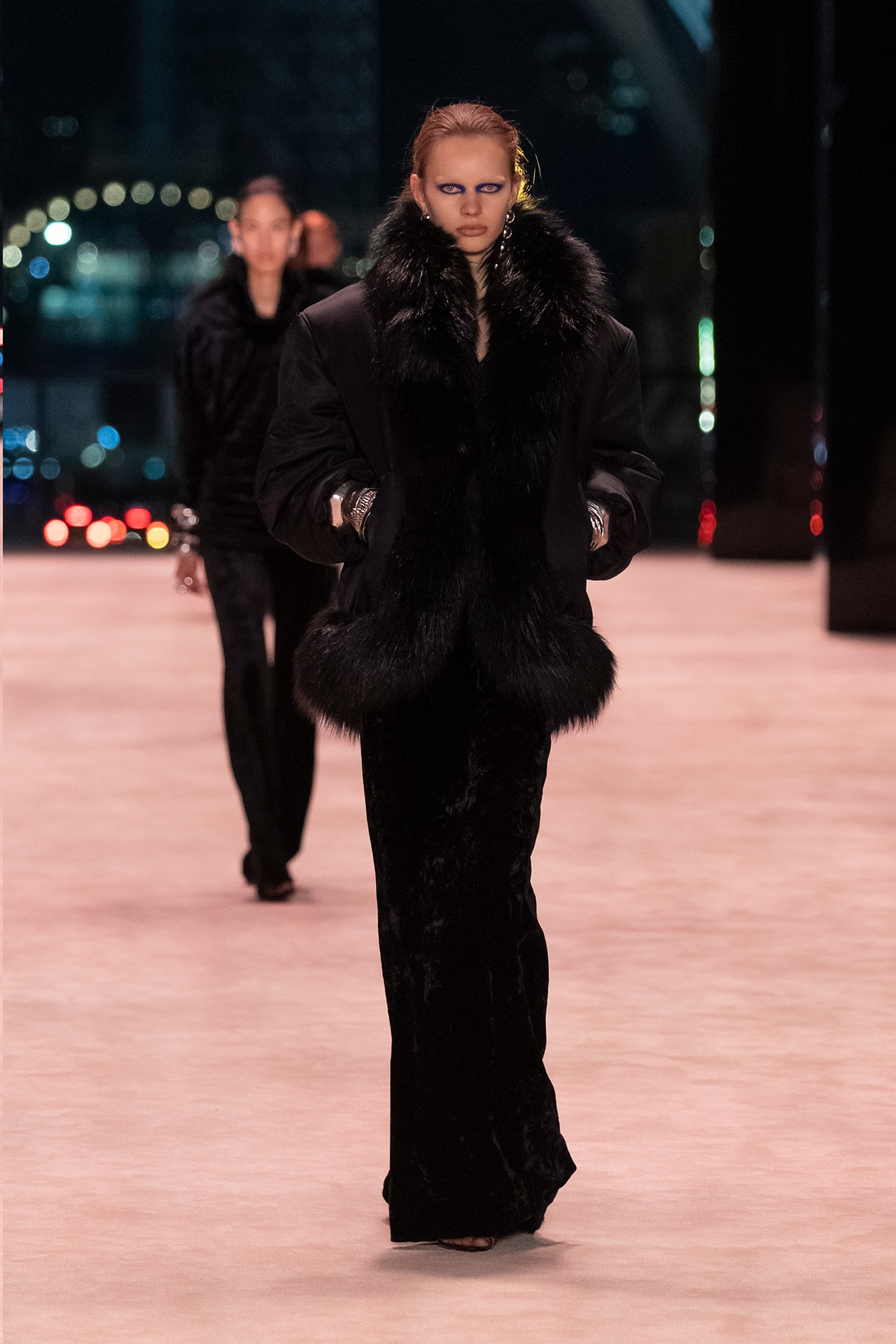 Yves Saint Laurent Fur Coat