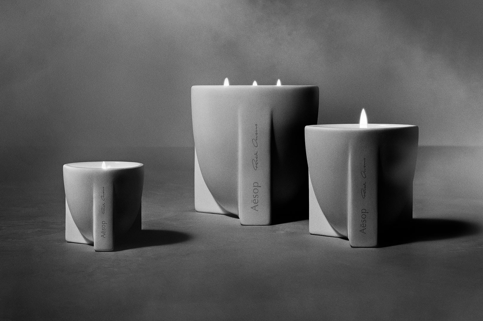 Aesop Rick Owens Collaboration Stoic Aromatique Candles
