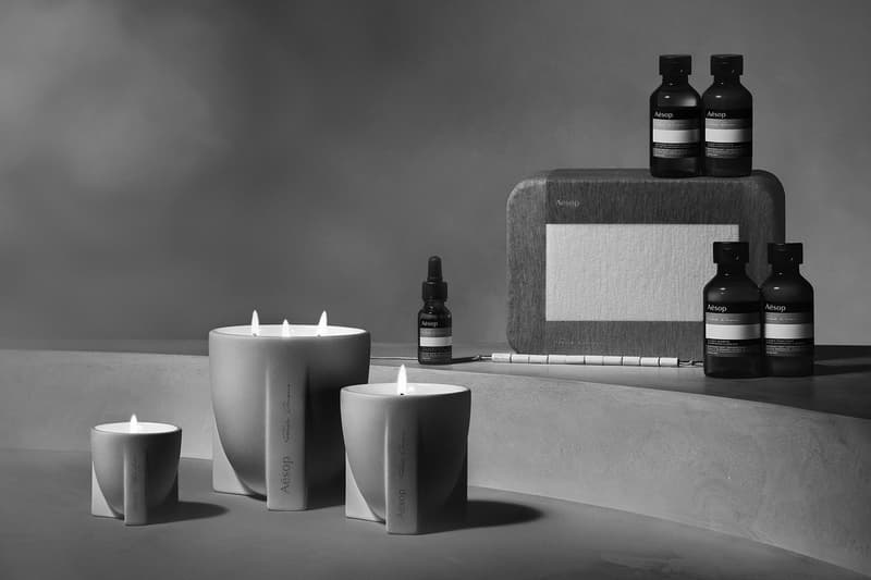 Aesop Rick Owens Collaboration Full Set Travel Kit Beads Candles