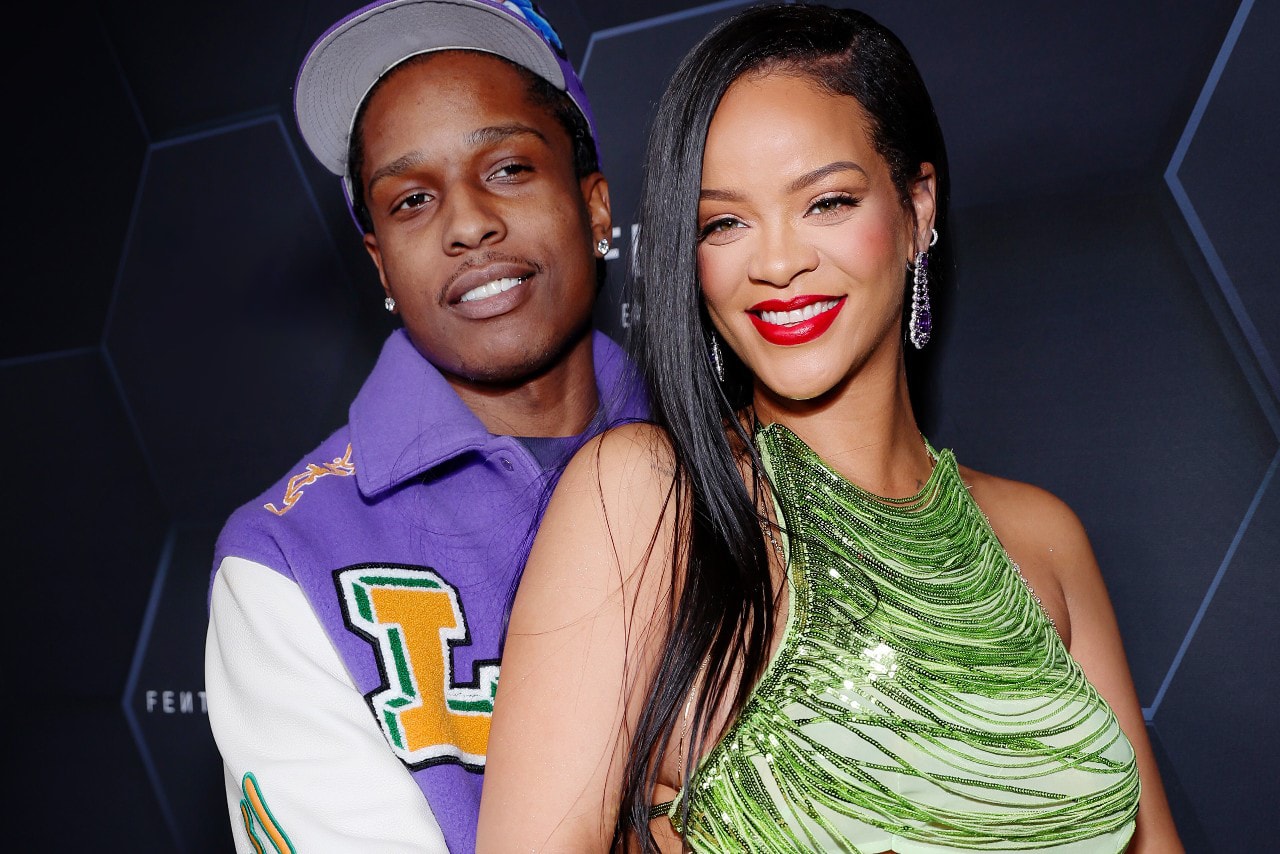 rihanna asap rocky welcome baby birth pregnant child family parents 