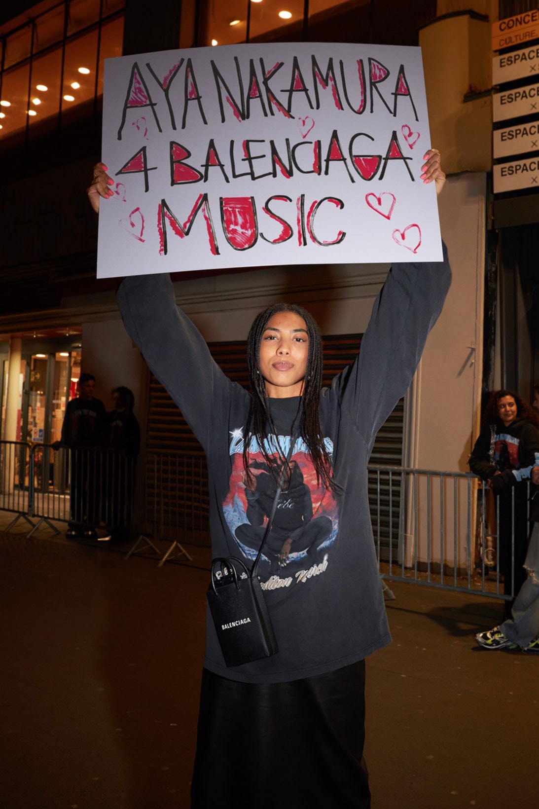 Balenciaga Aya Nakamura Merch Playlist Apple Music Listen Release Info