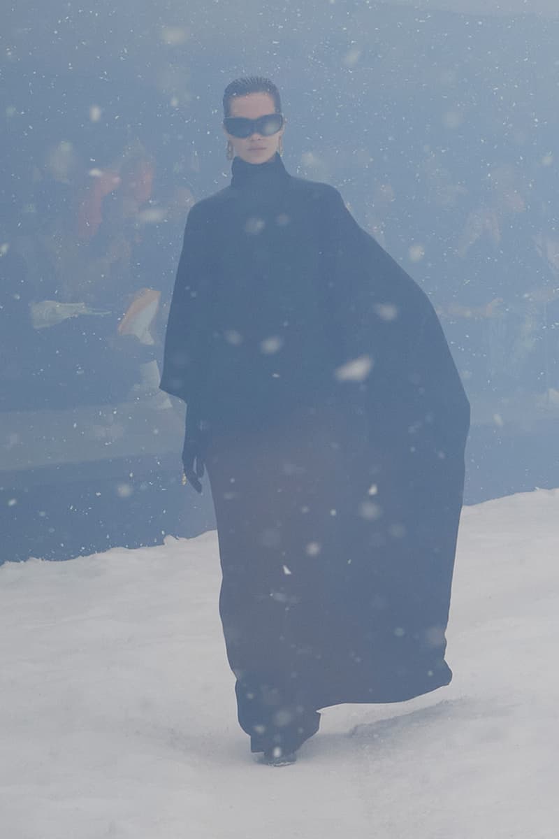 Balenciaga Fall Winter 360 Collection Snowy Apocalyptic Demna Gvasalia Ukraine Show Images