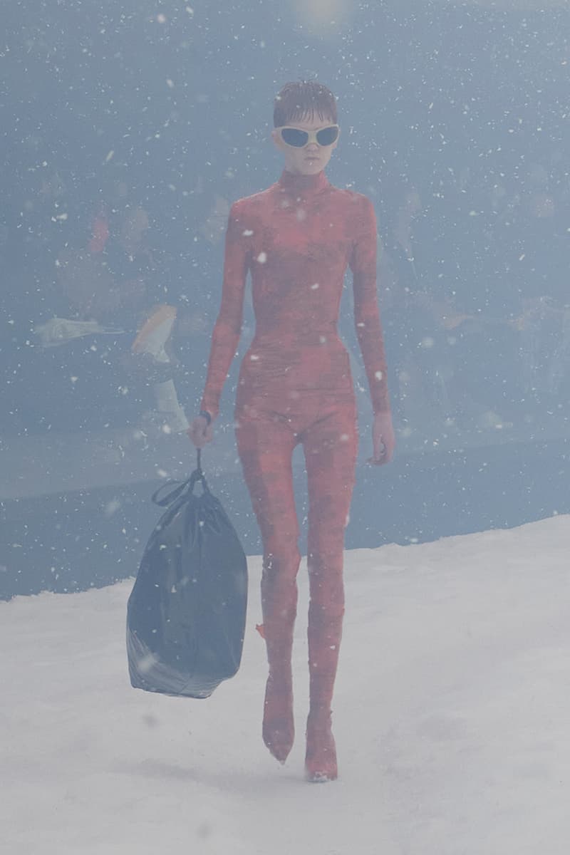 Balenciaga Fall Winter 360 Collection Snowy Apocalyptic Demna Gvasalia Ukraine Show Images