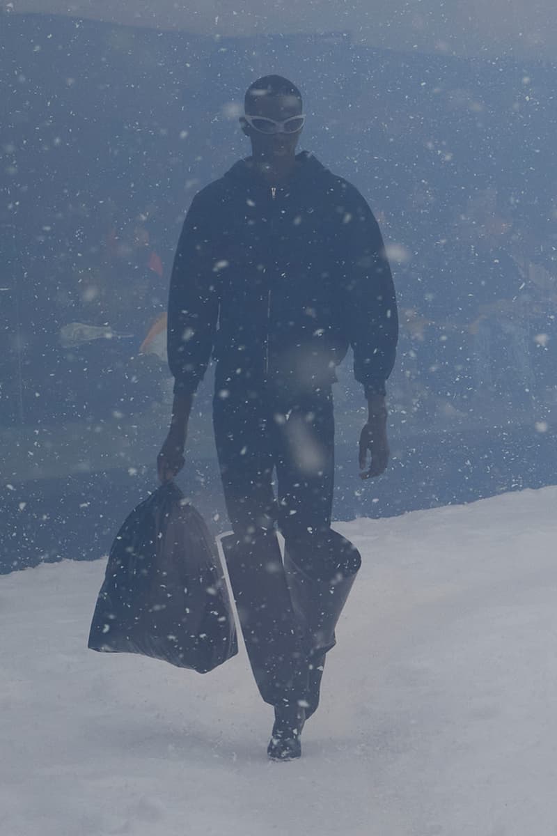 Balenciaga Fall Winter 360 Collection Snowy Apocalyptic Demna Gvasalia Ukraine Show Images