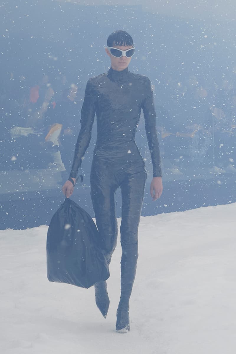 Balenciaga Fall Winter 360 Collection Snowy Apocalyptic Demna Gvasalia Ukraine Show Images