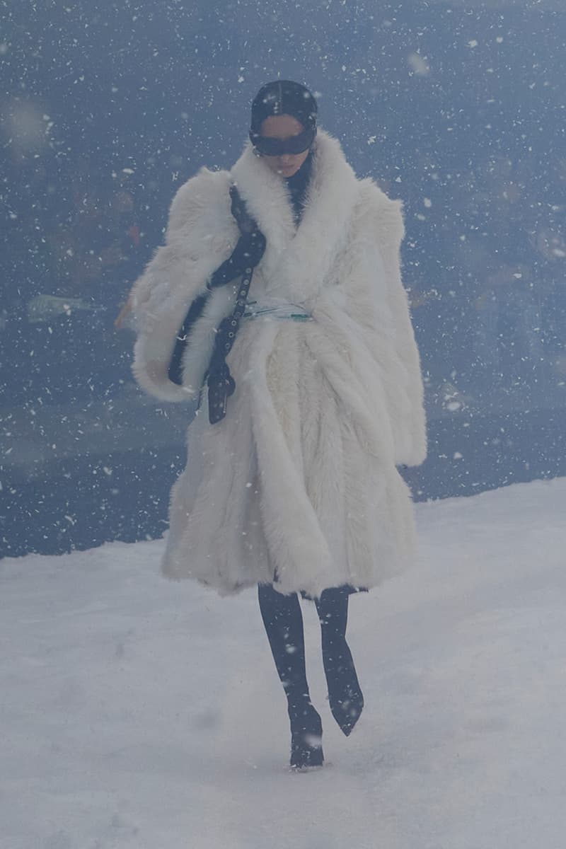 Balenciaga Fall Winter 360 Collection Snowy Apocalyptic Demna Gvasalia Ukraine Show Images