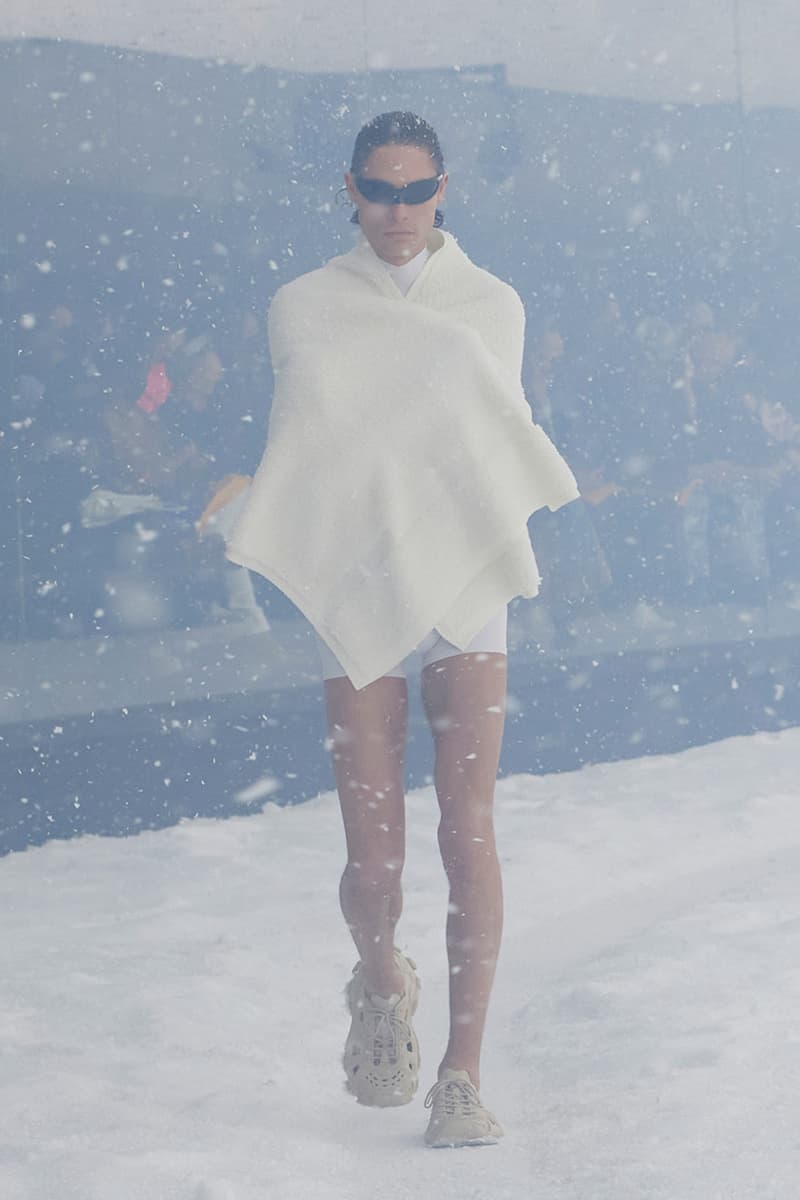 Balenciaga Fall Winter 360 Collection Snowy Apocalyptic Demna Gvasalia Ukraine Show Images