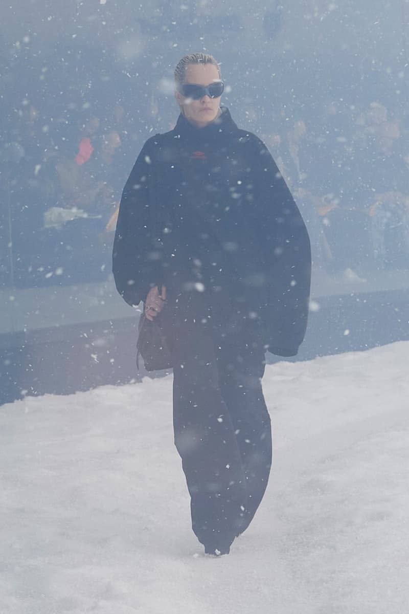 Balenciaga Fall Winter 360 Collection Snowy Apocalyptic Demna Gvasalia Ukraine Show Images