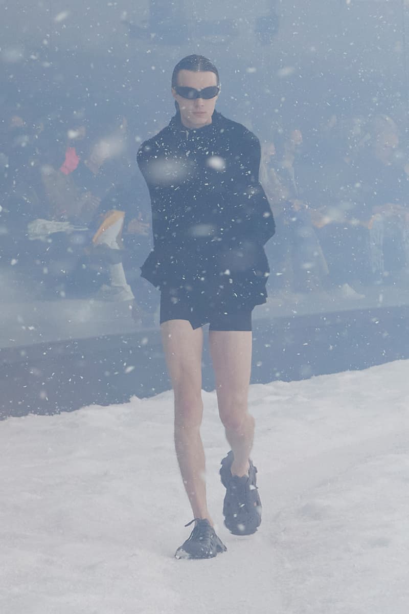 Balenciaga Fall Winter 360 Collection Snowy Apocalyptic Demna Gvasalia Ukraine Show Images