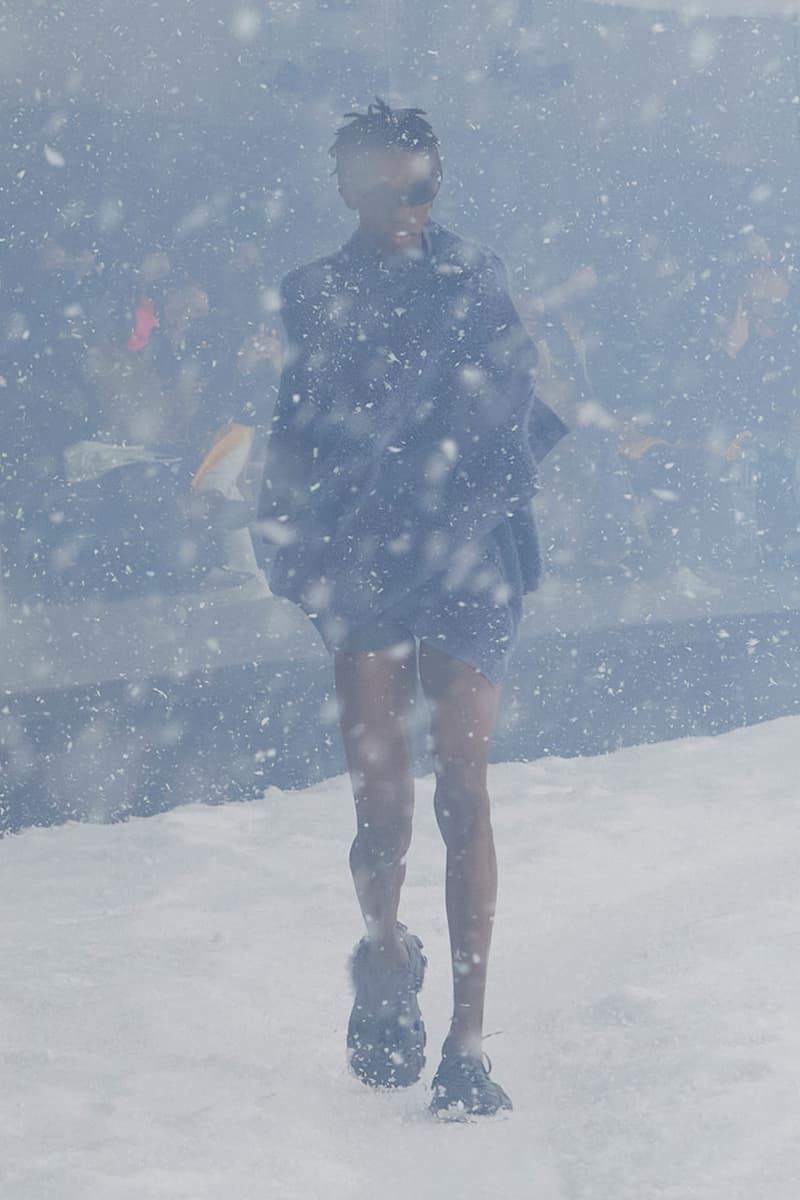 Balenciaga Fall Winter 360 Collection Snowy Apocalyptic Demna Gvasalia Ukraine Show Images