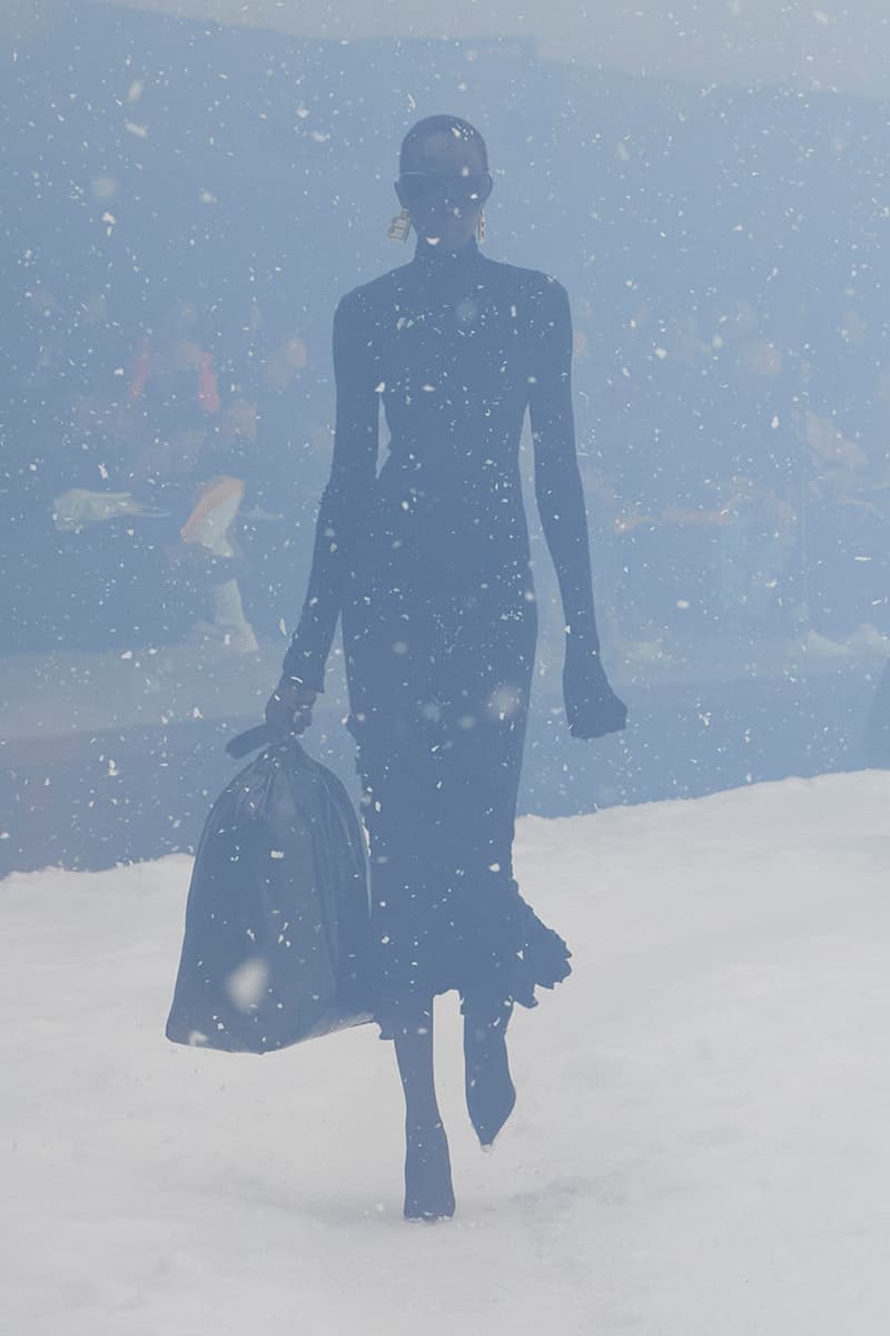 Balenciaga Fall Winter 360 Collection Snowy Apocalyptic Demna Gvasalia Ukraine Show Images