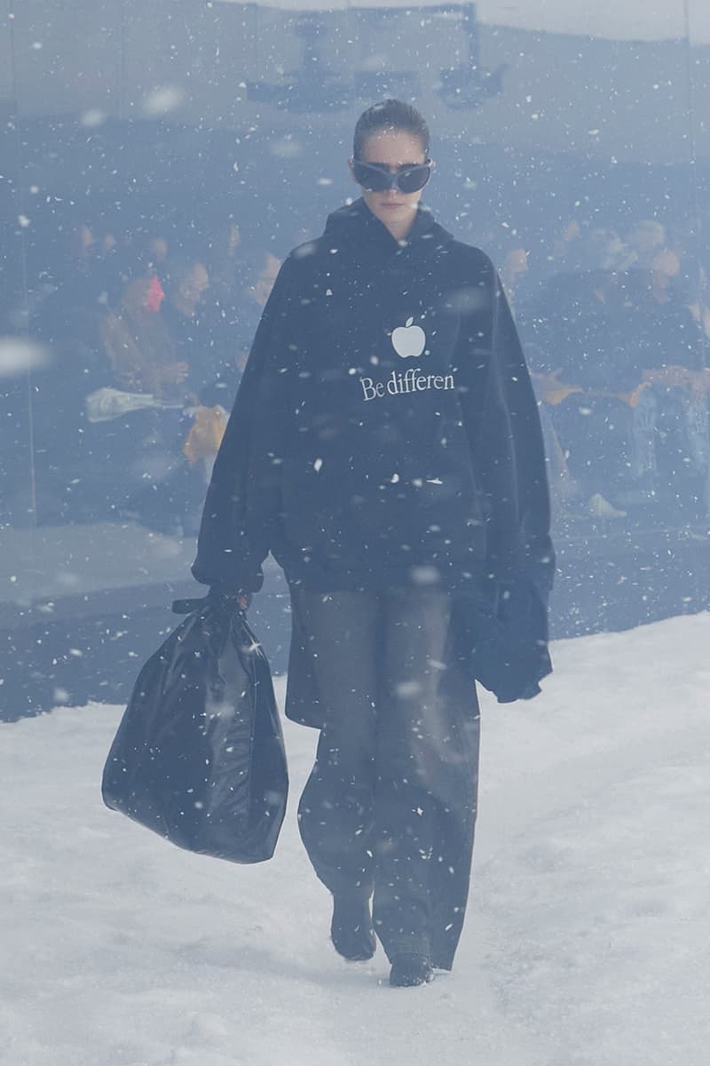 Balenciaga Fall Winter 360 Collection Snowy Apocalyptic Demna Gvasalia Ukraine Show Images