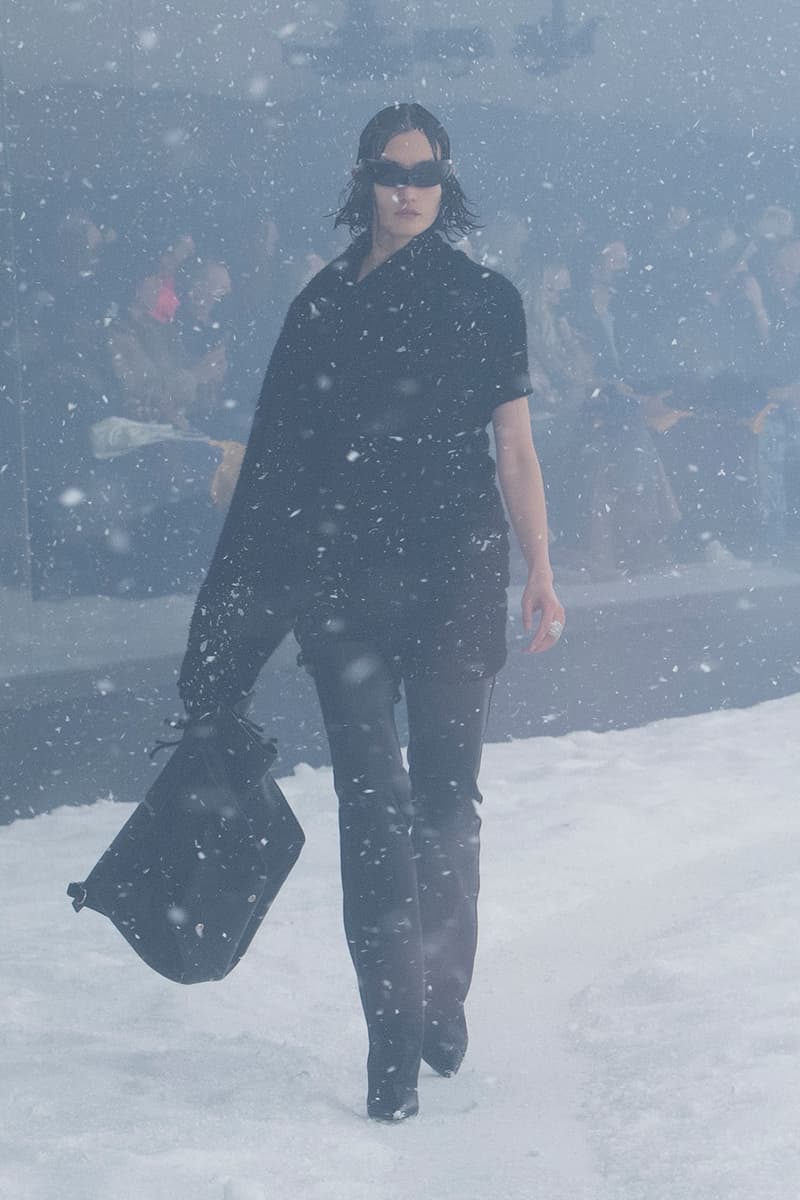 Balenciaga Fall Winter 360 Collection Snowy Apocalyptic Demna Gvasalia Ukraine Show Images