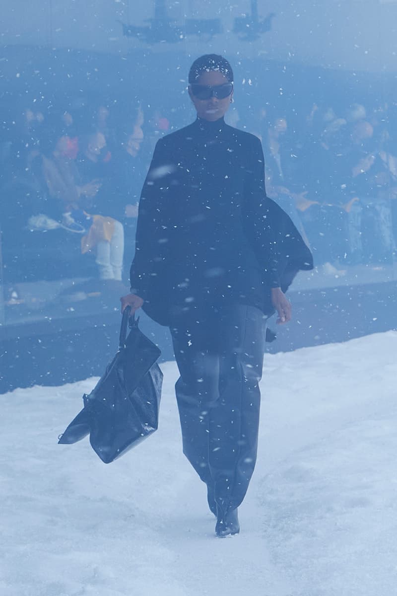 Balenciaga Fall Winter 360 Collection Snowy Apocalyptic Demna Gvasalia Ukraine Show Images