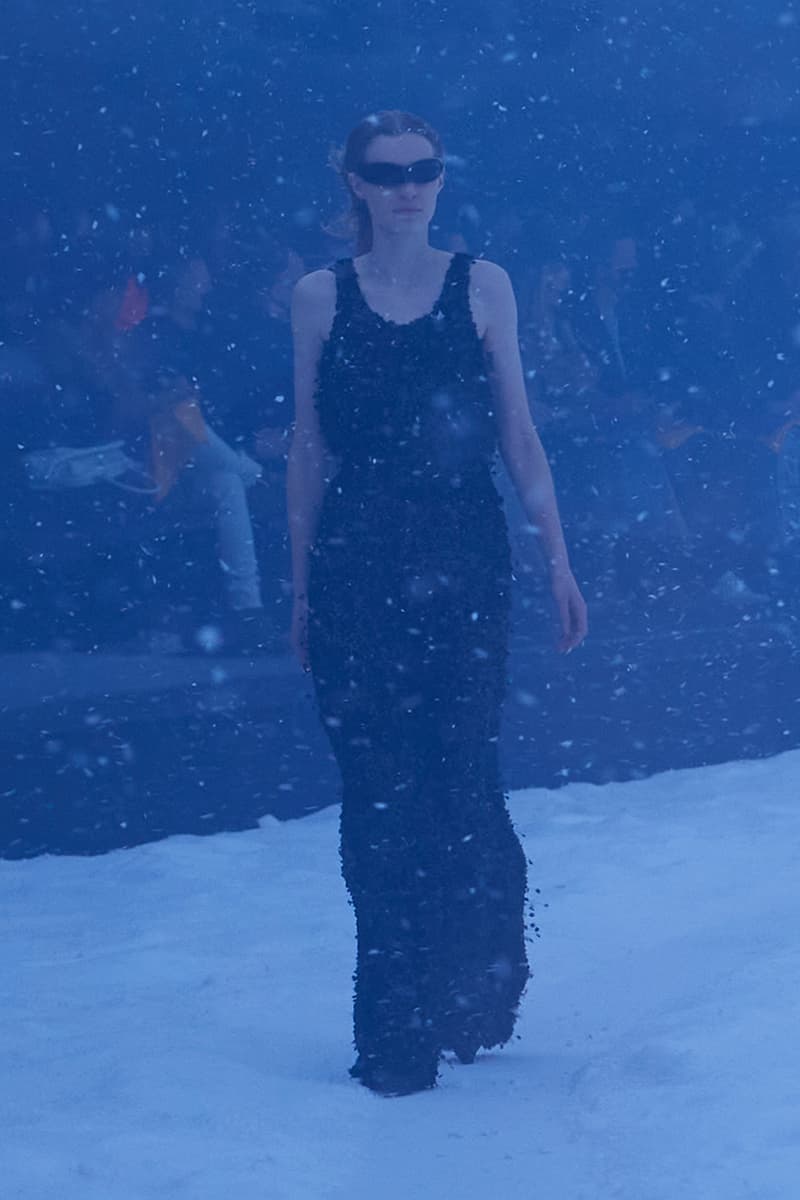 Balenciaga Fall Winter 360 Collection Snowy Apocalyptic Demna Gvasalia Ukraine Show Images