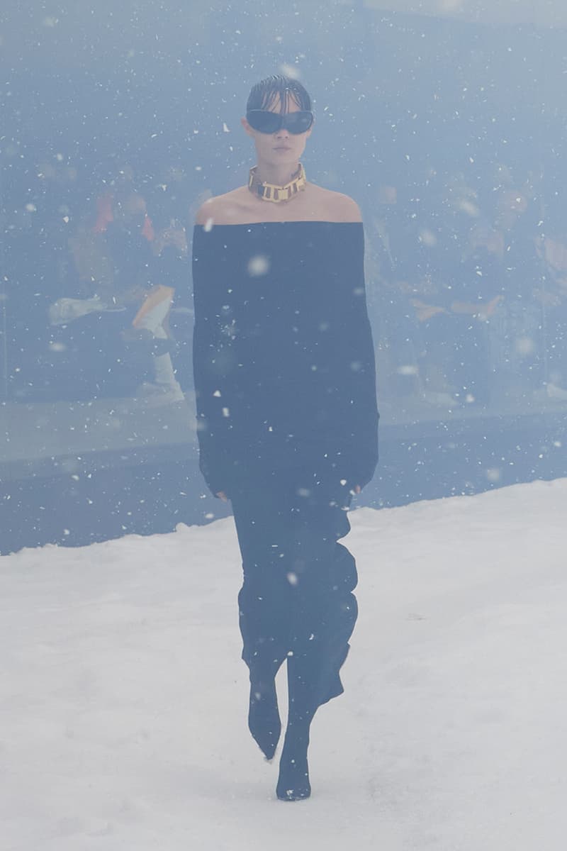 Balenciaga Fall Winter 360 Collection Snowy Apocalyptic Demna Gvasalia Ukraine Show Images