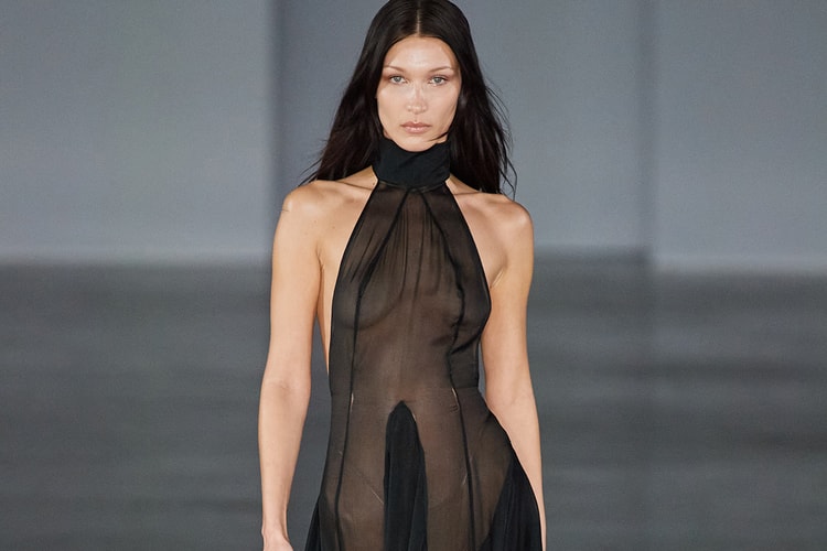 Bella Hadid Serves 2 Peek-a-Boo Moments at Paris Fashion Week