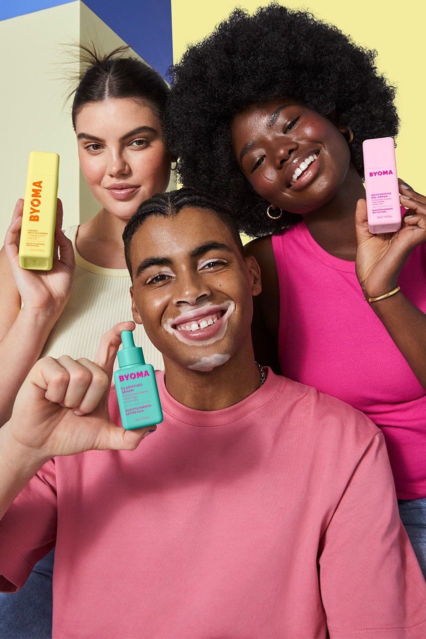 BYOMA skincare brand approved by tiktok