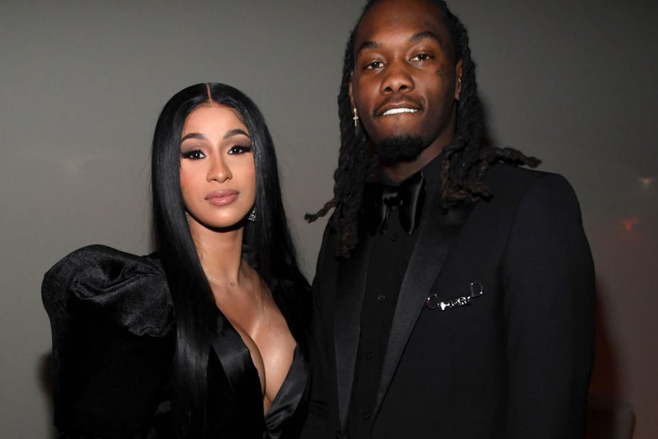 Cardi B And Offset Give Date Night Dressing The Burberry Touch