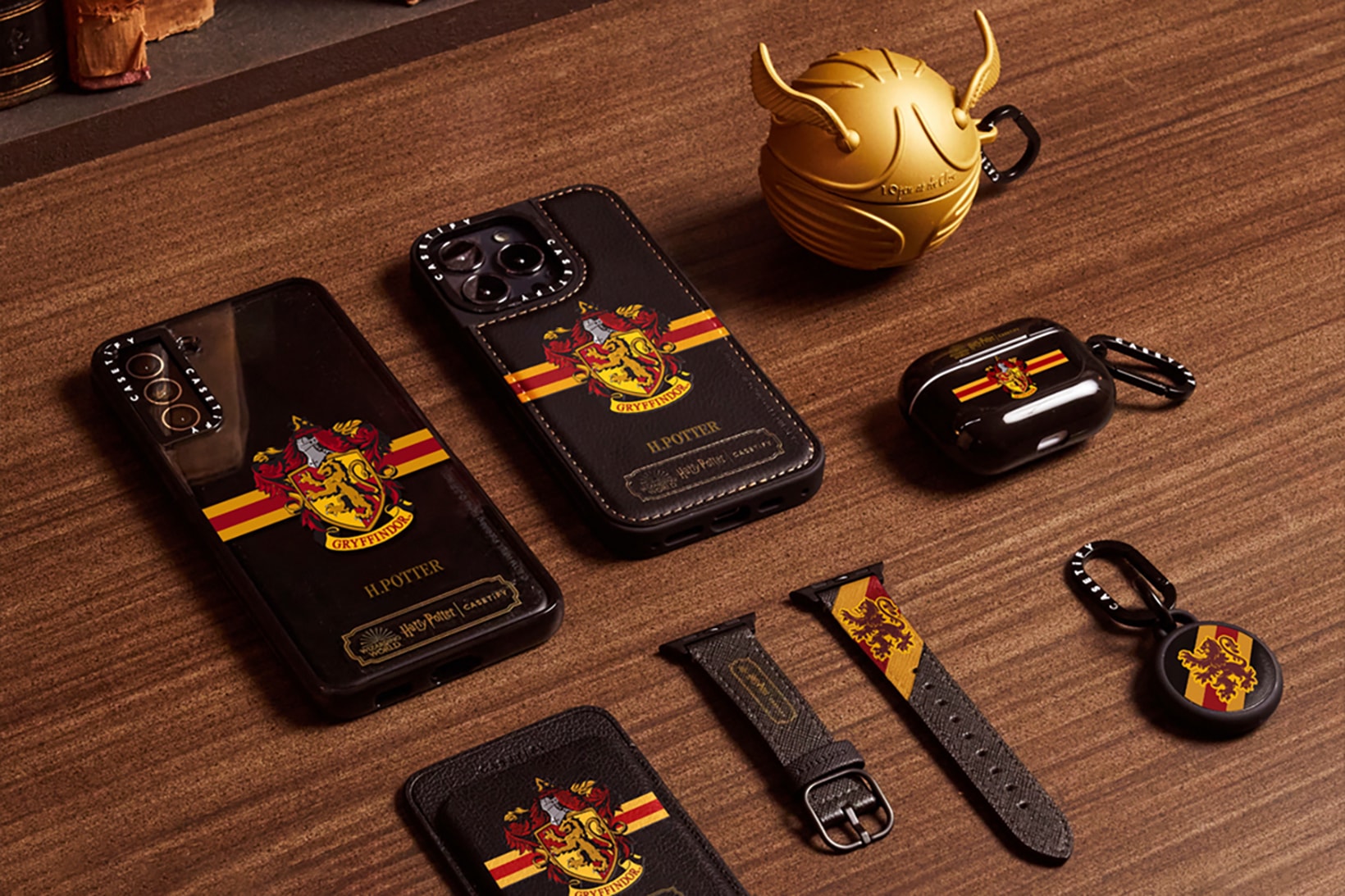 Casetify Harry Potter Collaboration Tech Accessories Apple iPhone AirPods Cases Gryffindor Watch