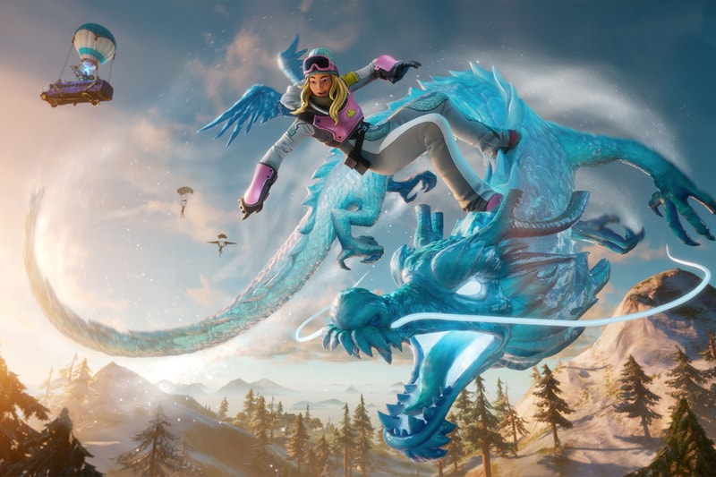 Chloe Kim Fortnite Icon Series Loading Screen Dragon Glider Outfit