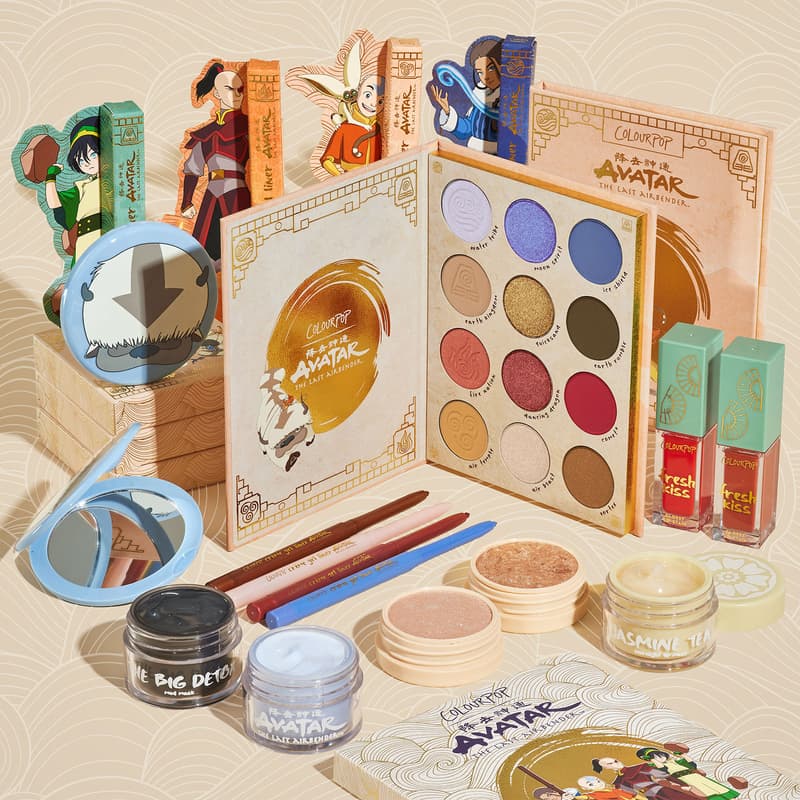 ColourPop Avatar The Last Airbender Eyeshadow Palette Makeup