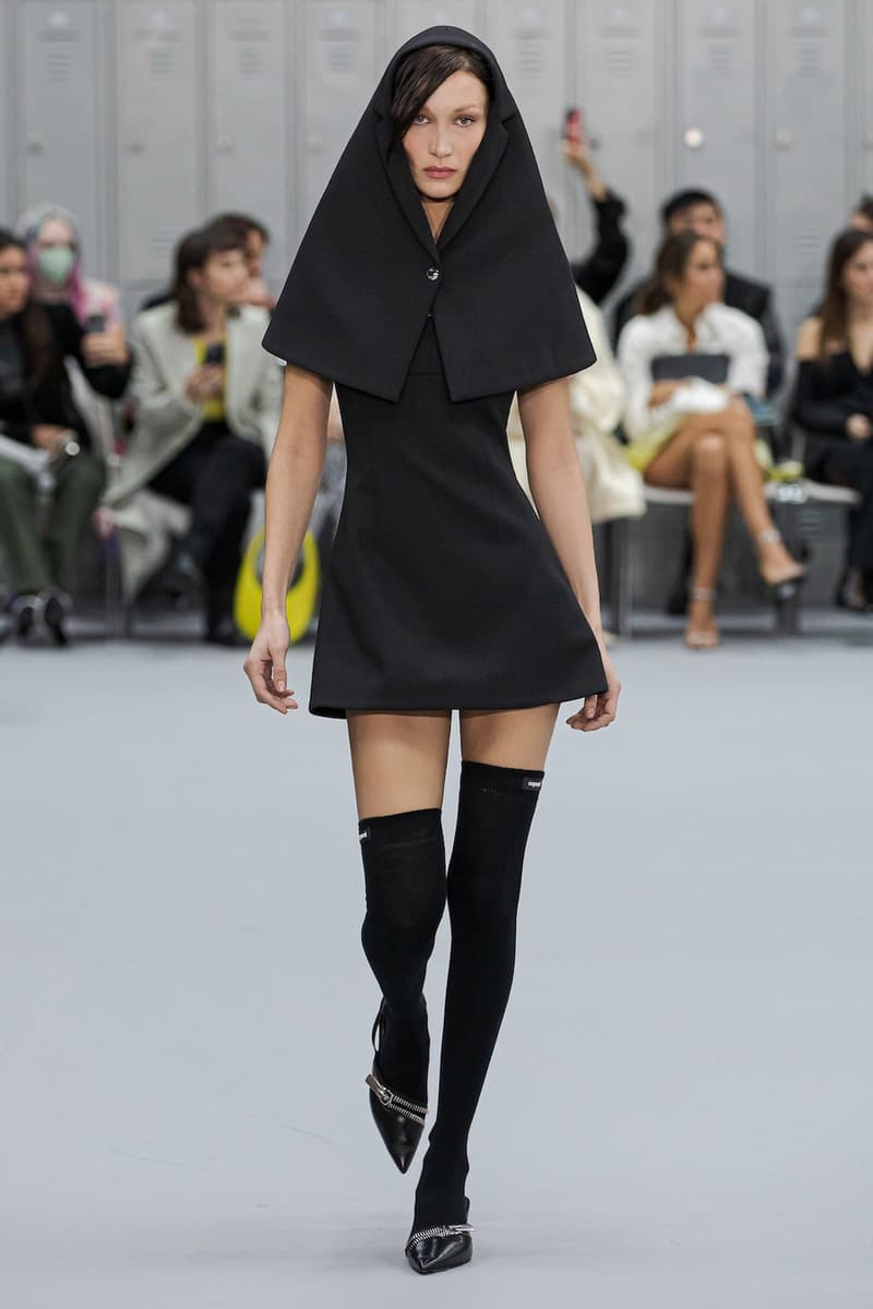 Coperni FW22 Runway Show Paris Fashion Week Gigi Hadid